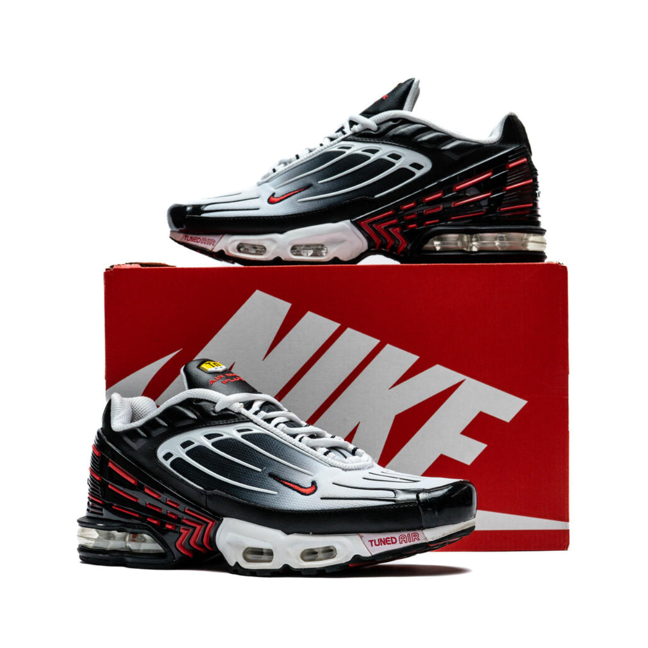 Nike Air Max Plus 3 UNIVERSITY Black-Red-White